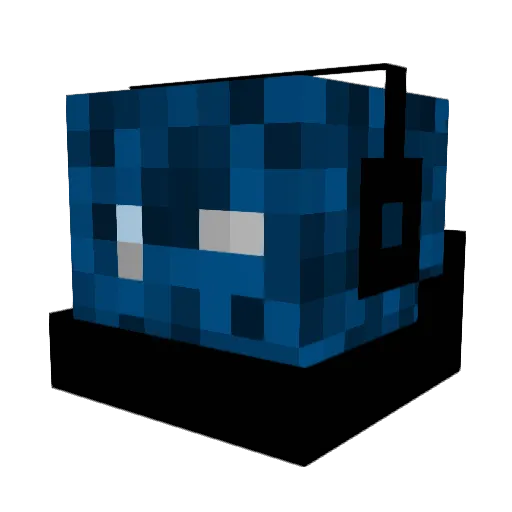 myu969748 Minecraft avatar head, 3D render