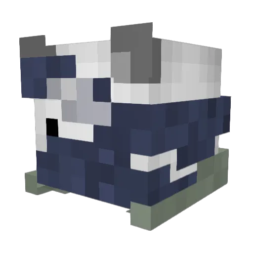 mywingshurt Minecraft avatar head, 3D render