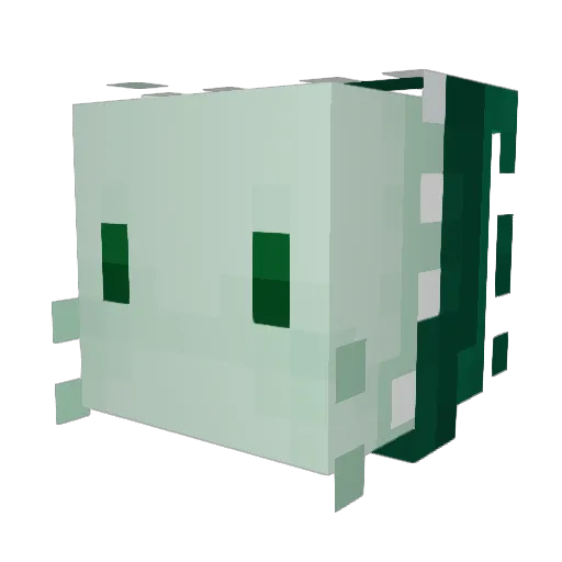 myxterii Minecraft avatar head, 3D render