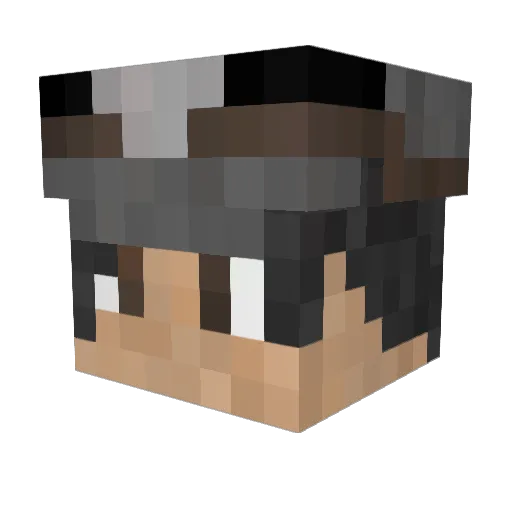 myyt_pt Minecraft avatar head, 3D render