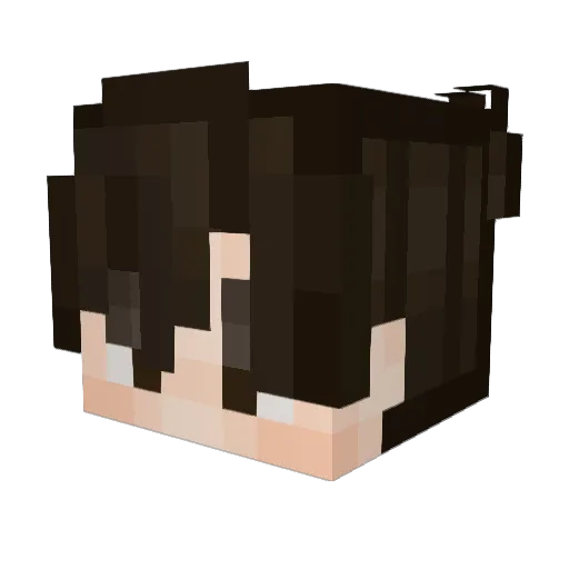 mz_vehicle Minecraft avatar head, 3D render