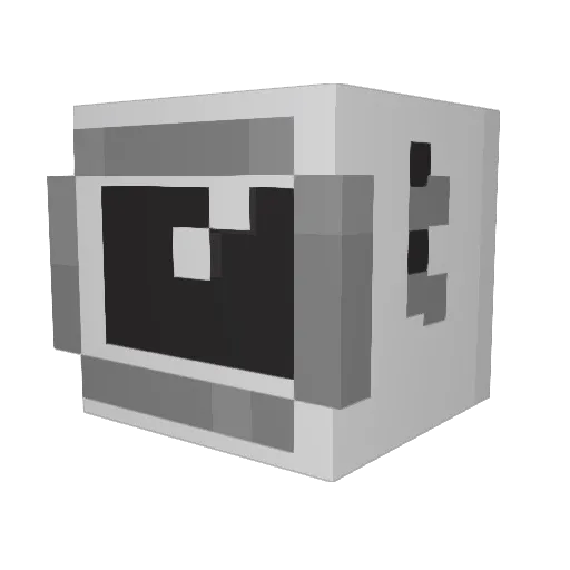 n00b108 Minecraft avatar head, 3D render