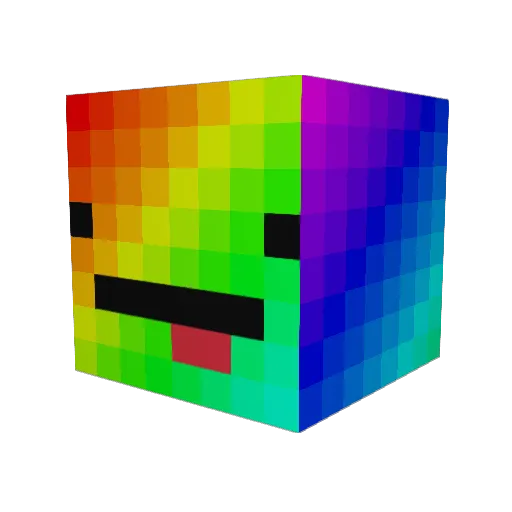 n00bwill Minecraft avatar head, 3D render