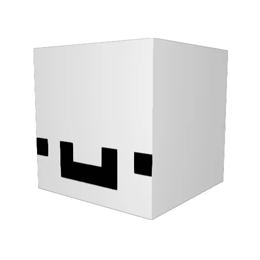 n00dlemaster420 Minecraft avatar head, 3D render