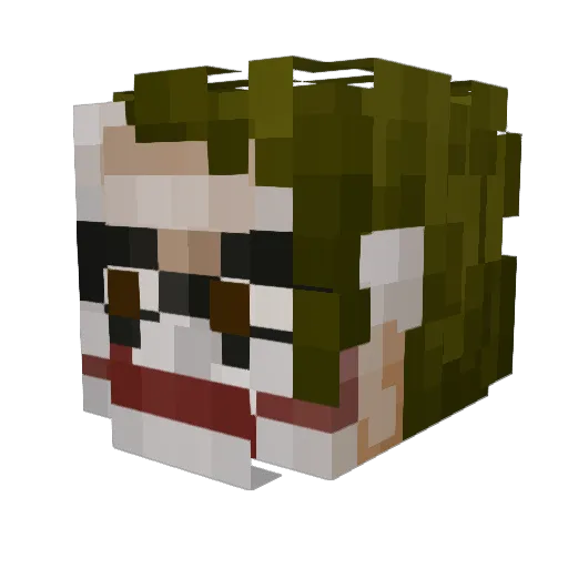 n00obmaster699 Minecraft avatar head, 3D render