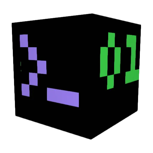 n0ahbX Minecraft avatar head, 3D render