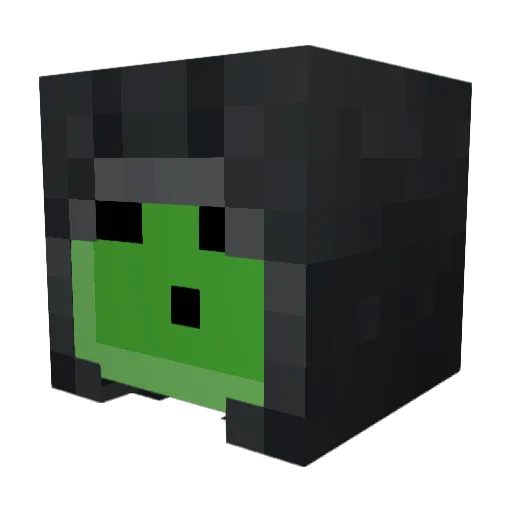 n0l4n_B Minecraft avatar head, 3D render