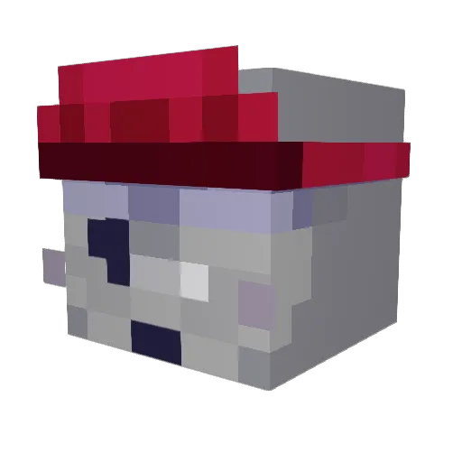 n0mercy69 Minecraft avatar head, 3D render