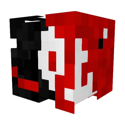 n0mnyx Minecraft avatar head, 3D render