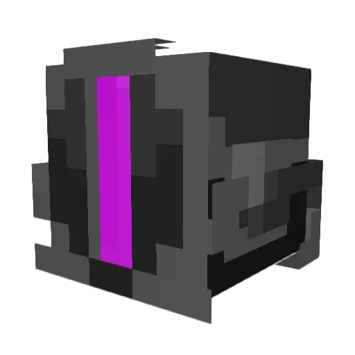 n0ntere Minecraft avatar head, 3D render