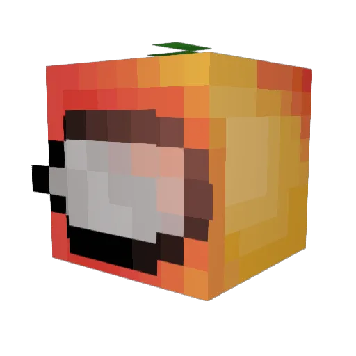 n0tch2 Minecraft avatar head, 3D render