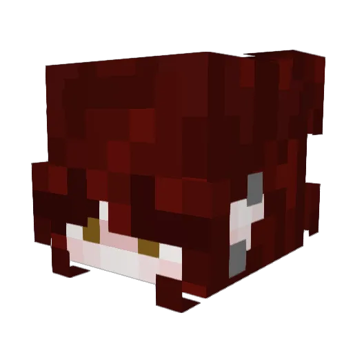 n0vabat Minecraft avatar head, 3D render