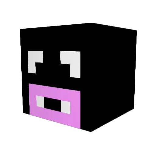 n1ggaman_ Minecraft avatar head, 3D render
