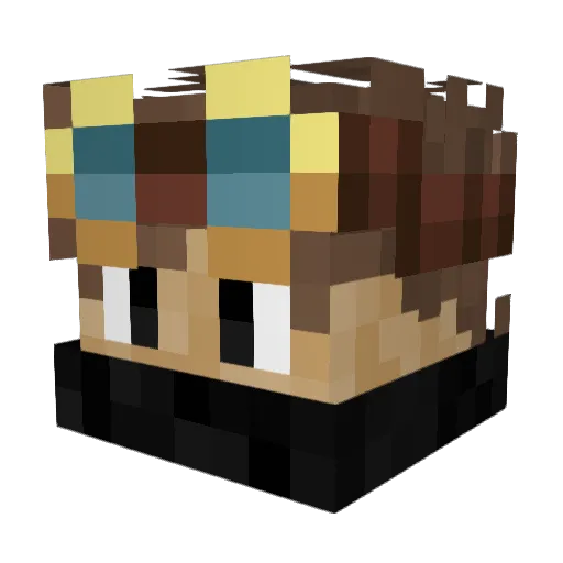n1gh7ingal3 Minecraft avatar head, 3D render