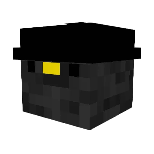 n1ixie Minecraft avatar head, 3D render
