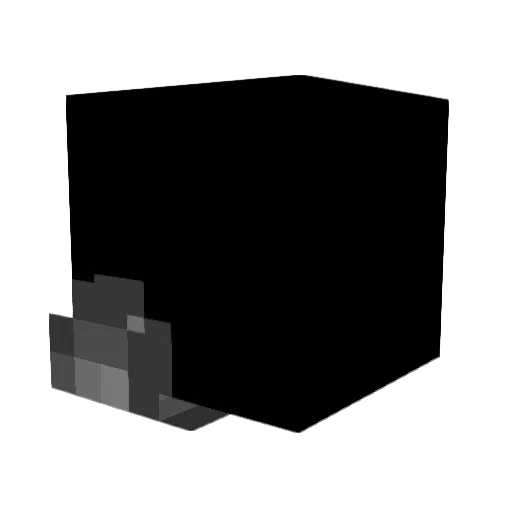 n1ttoi Minecraft avatar head, 3D render