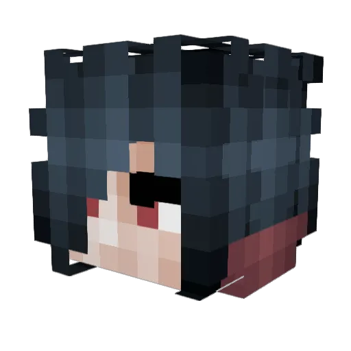 n3na3_360 Minecraft avatar head, 3D render