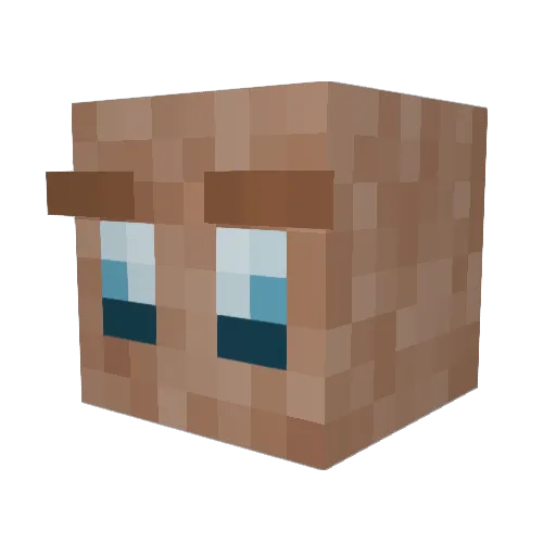 n4k3n_ Minecraft avatar head, 3D render