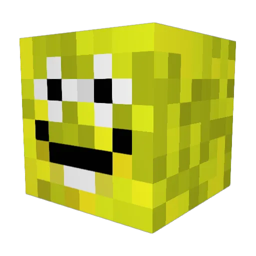 n4ok1 Minecraft avatar head, 3D render