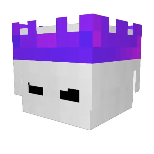 nEOn_168 Minecraft avatar head, 3D render