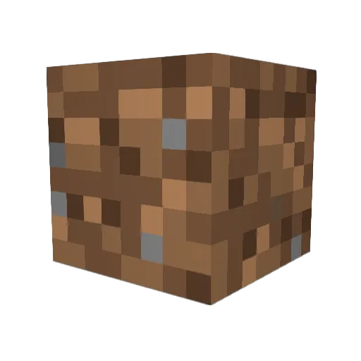 nO_Clu Minecraft avatar head, 3D render