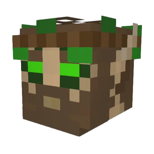 nTaxo Minecraft avatar head, 3D render