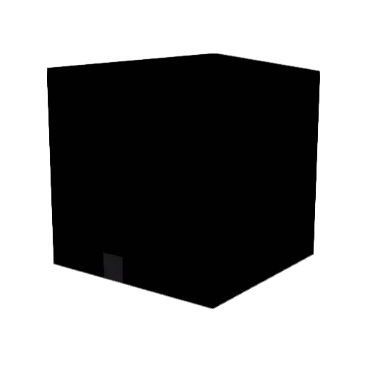 n_coo Minecraft avatar head, 3D render