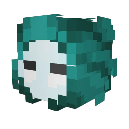 na3nach Minecraft avatar head, 3D render