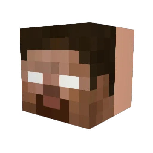 naamari1 Minecraft avatar head, 3D render