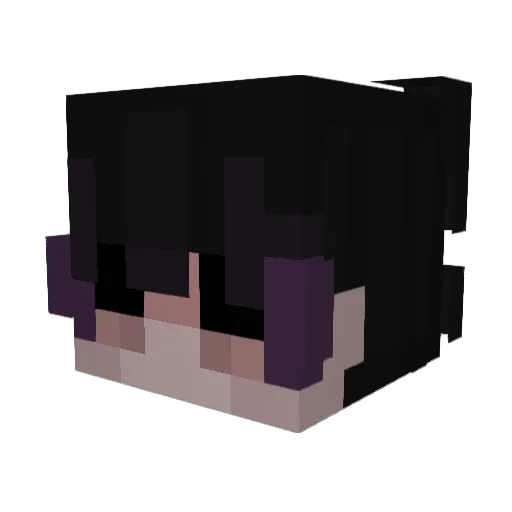 naampuu Minecraft avatar head, 3D render