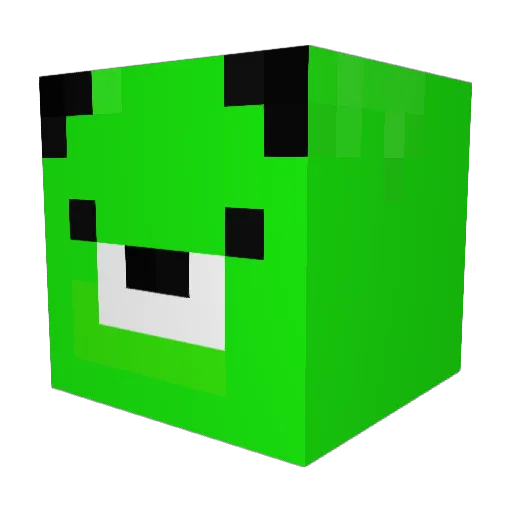 nabbit_96 Minecraft avatar head, 3D render