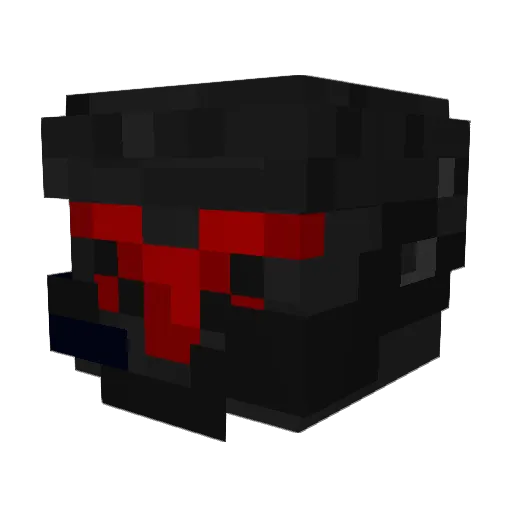 nabens Minecraft avatar head, 3D render