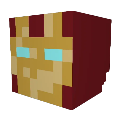nachi117 Minecraft avatar head, 3D render