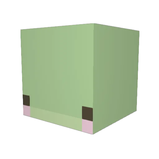 nachoboss Minecraft avatar head, 3D render