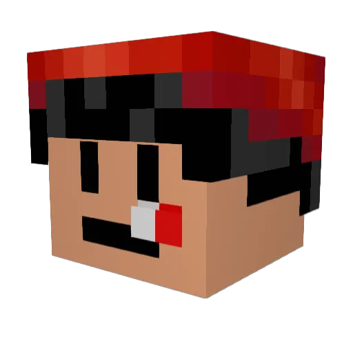 nachx_0912 Minecraft avatar head, 3D render