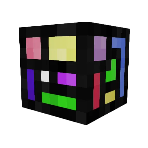 nadiene Minecraft avatar head, 3D render