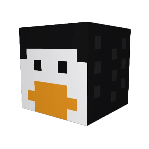 nado74100 Minecraft avatar head, 3D render