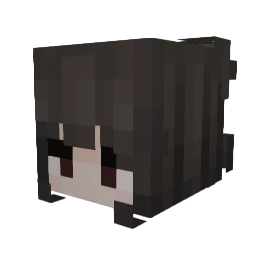 nadth Minecraft avatar head, 3D render