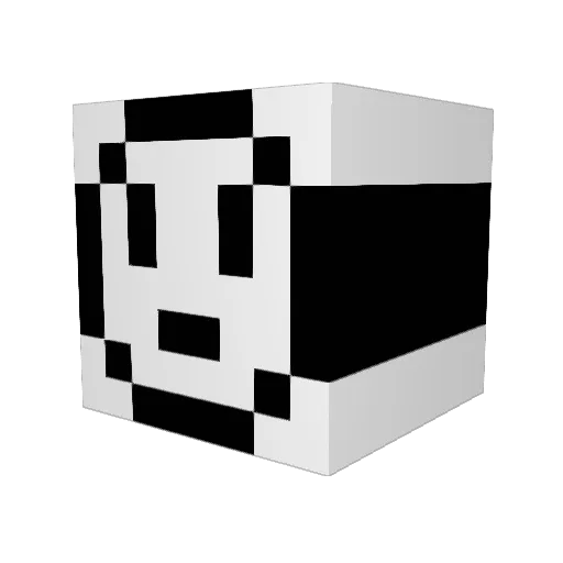 nady246 Minecraft avatar head, 3D render