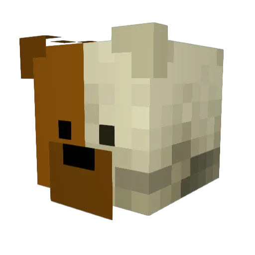 naeedirhm Minecraft avatar head, 3D render