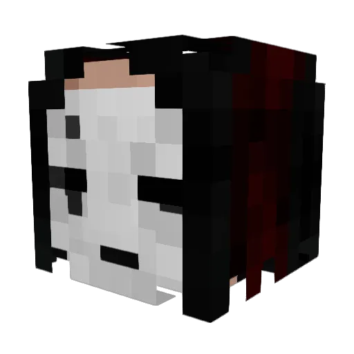 naerolf09 Minecraft avatar head, 3D render