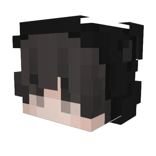 nafta_777 Minecraft avatar head, 3D render