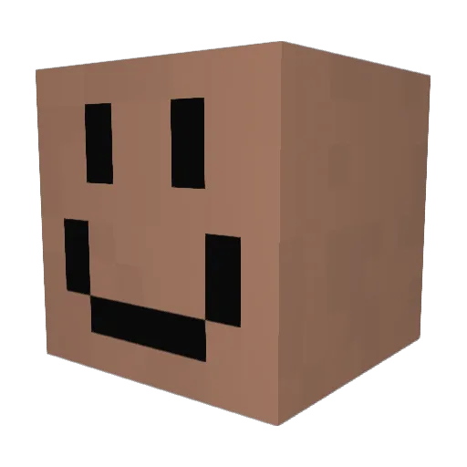 nagainegi330 Minecraft avatar head, 3D render
