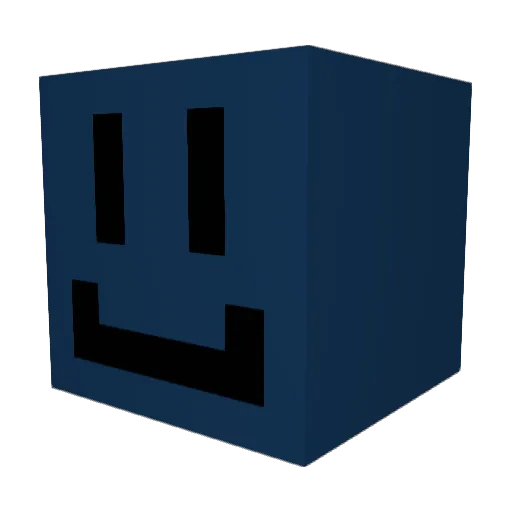 nageeli Minecraft avatar head, 3D render