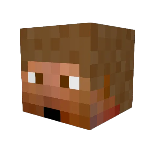 nagel69 Minecraft avatar head, 3D render