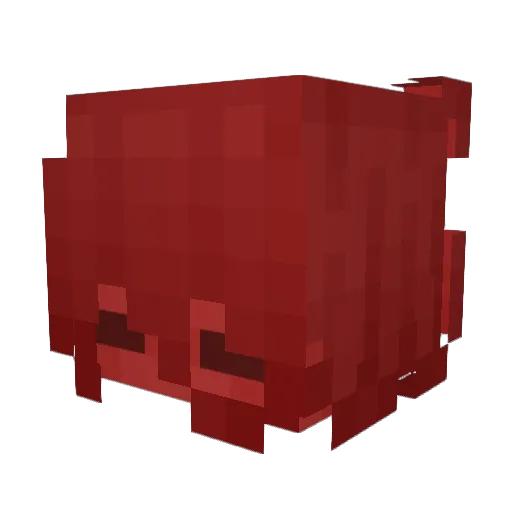 nagibtw Minecraft avatar head, 3D render