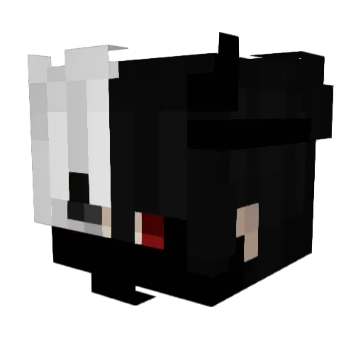 naglis777 Minecraft avatar head, 3D render