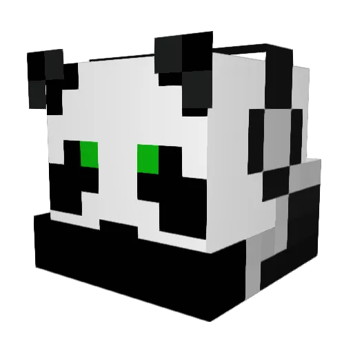 nagodar Minecraft avatar head, 3D render