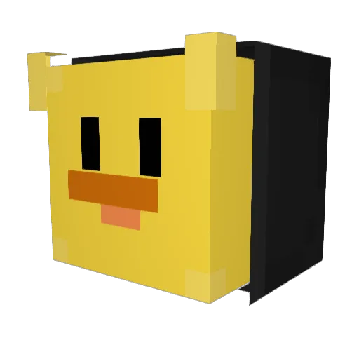 nagune123 Minecraft avatar head, 3D render