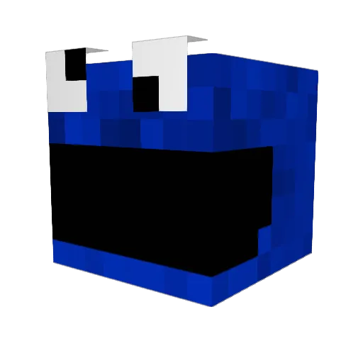 nahbrah123 Minecraft avatar head, 3D render